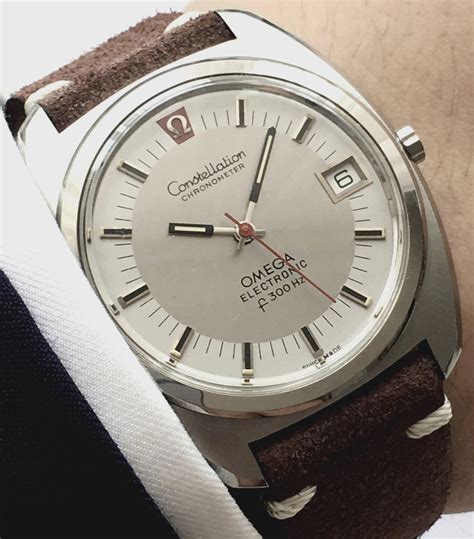 omega constellation electronic f300hz watch|omega electronic f300hz chronometer.